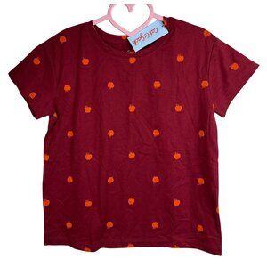 Cat & Jack Red Apple Tee
